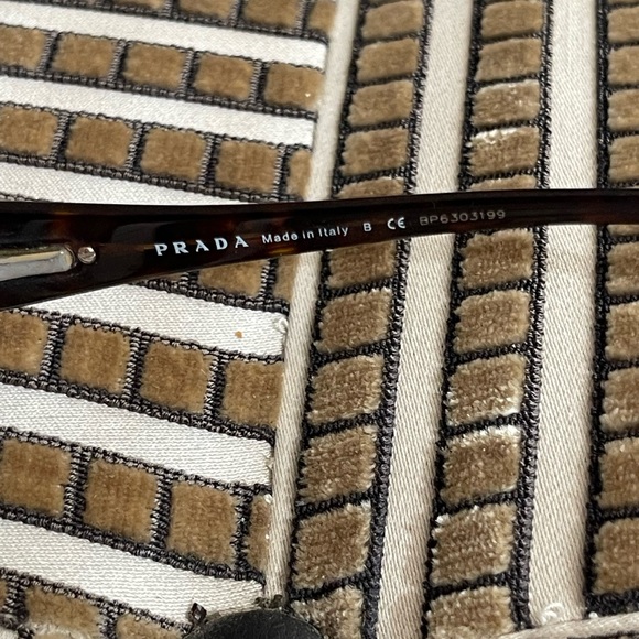Prada Rhinestone Prescription Glasses - Picture 7 of 8
